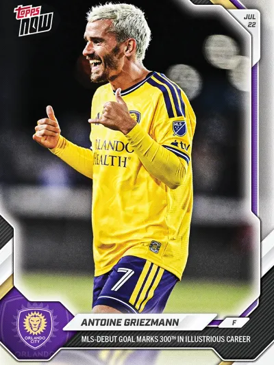 Antoine Griezmann - 2026 MLS Topps NOW® - Card 57