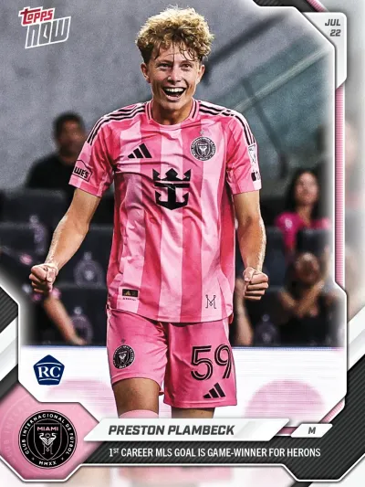 Preston Plambeck - 2026 MLS Topps NOW® - Card 56