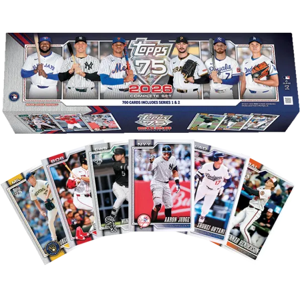 2026 Topps Complete Sets Baseball - Hobby Box