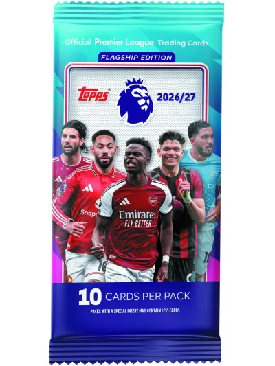 Topps Flagship Premier League 2026/27 Trading Cards - Trade Pack