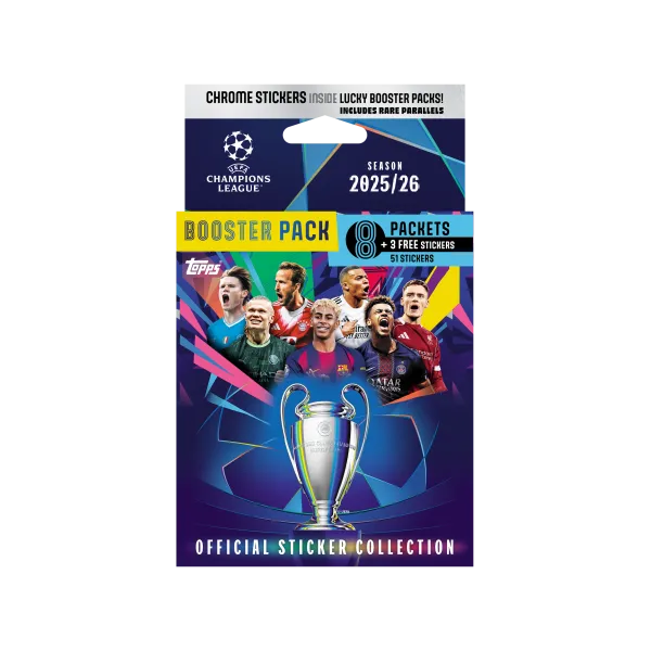 UEFA Champions League Stickers 2025/26 - Eco Pack