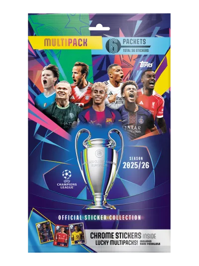 UEFA Champions League Stickers 2025/26 - Multipack