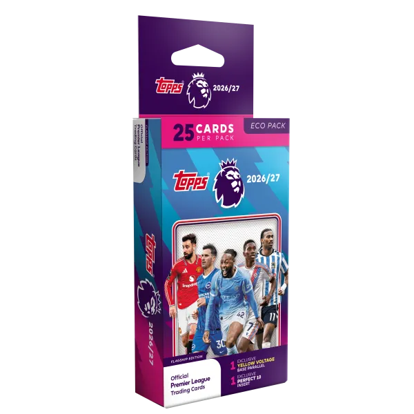 Topps Flagship Premier League 2026/27 Trading Cards - Eco Pack