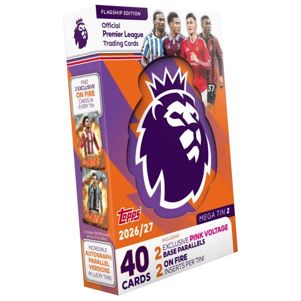 Topps Flagship Premier League 2026/27 Trading Cards - Mega Tin