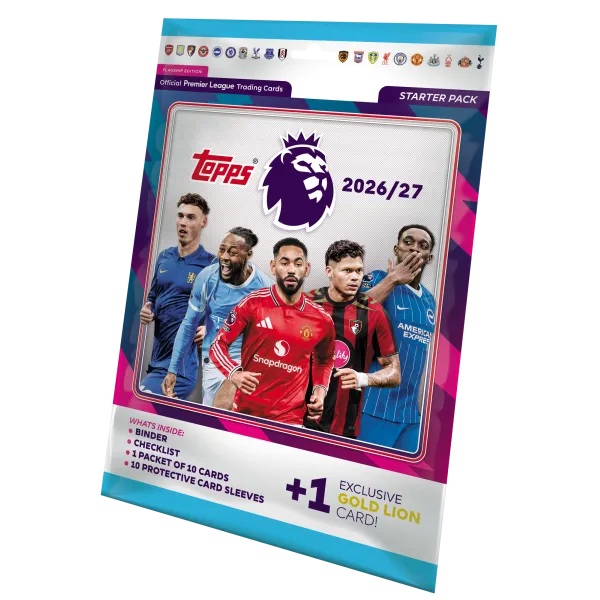 Topps Flagship Premier League 2026/27 Trading Cards - Starter Pack