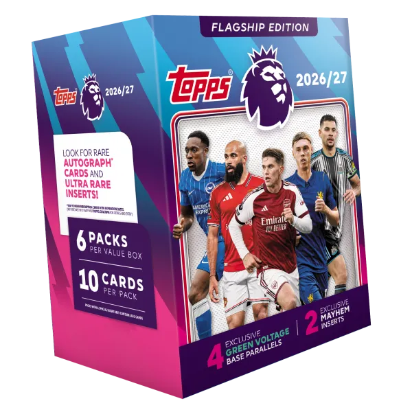 Topps Flagship Premier League 2026/27 Trading Cards - Value Box